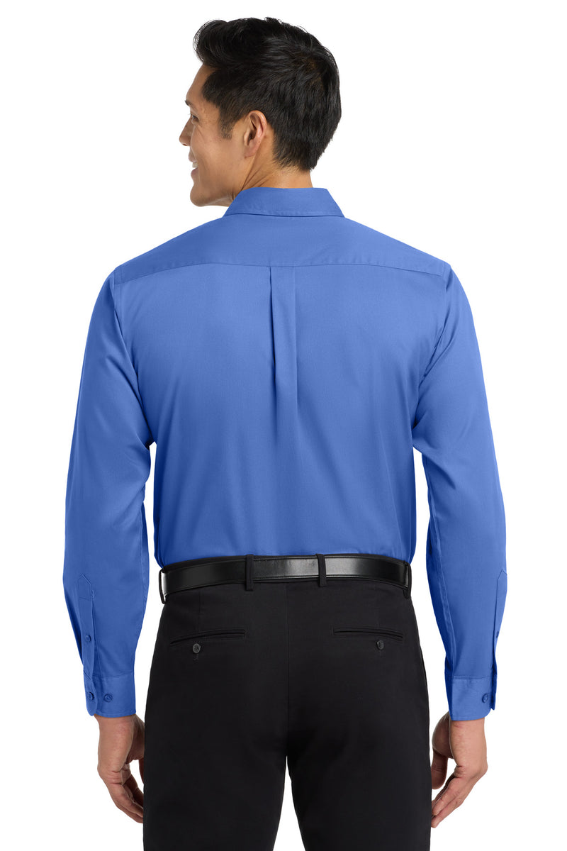 Port Authority Extended Size Long Sleeve Easy Care Shirt - Ultramarine Blue