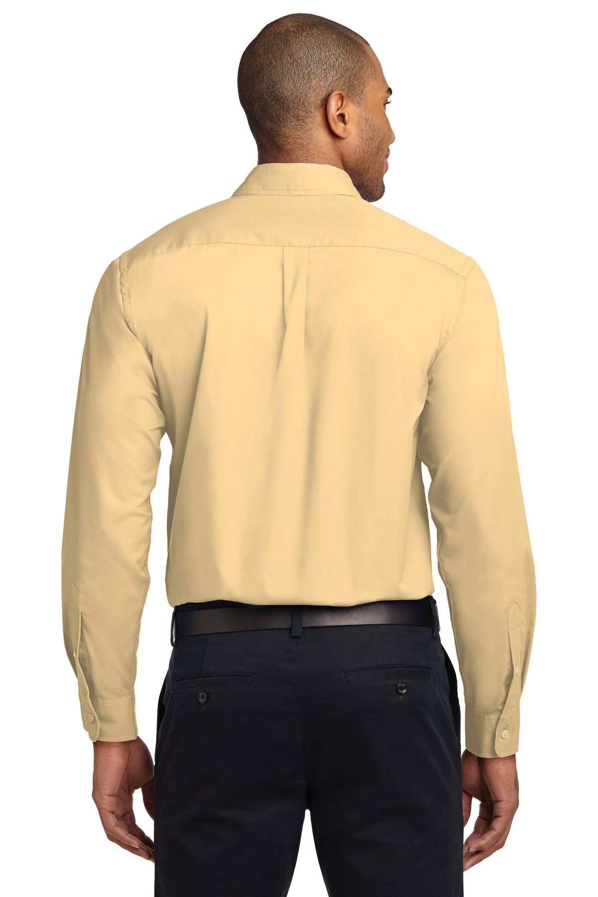 Port Authority Extended Size Long Sleeve Easy Care Shirt - Yellow