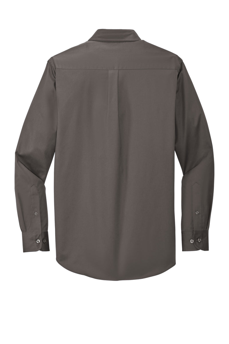 Port Authority Long Sleeve Easy Care Shirt - Bark