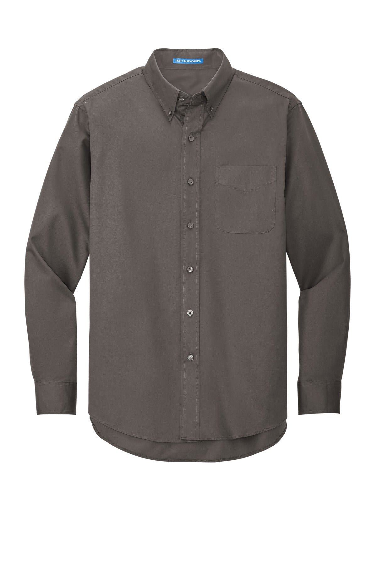 Port Authority Long Sleeve Easy Care Shirt - Bark