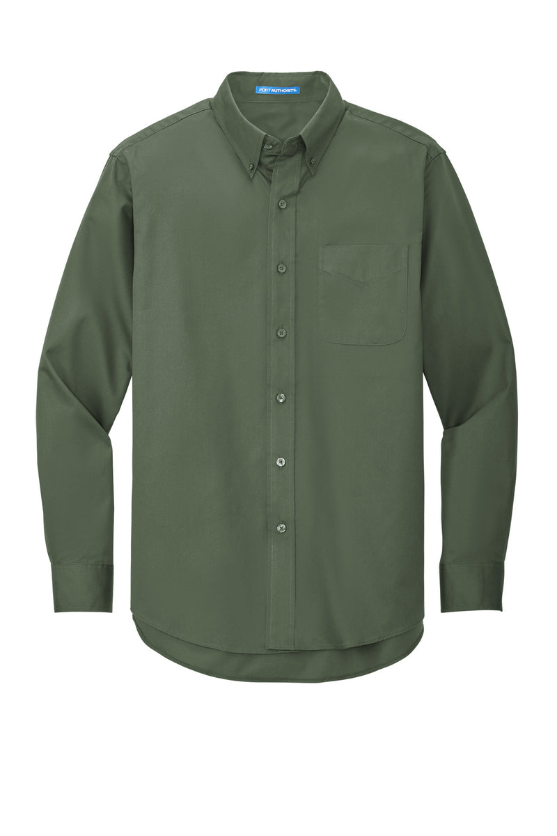 Port Authority Long Sleeve Easy Care Shirt - Clover Green