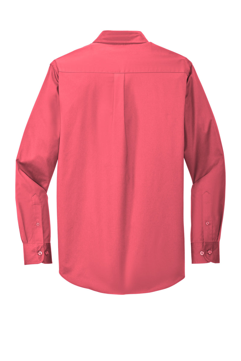 Port Authority Long Sleeve Easy Care Shirt - Hibiscus