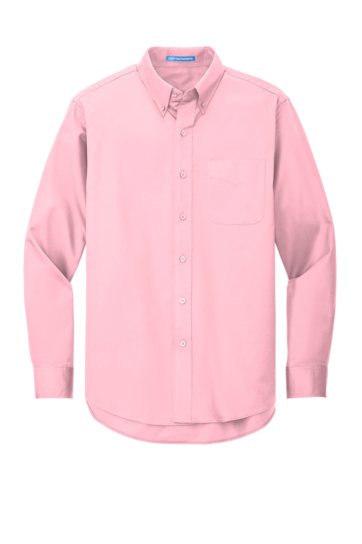 Port Authority Long Sleeve Easy Care Shirt - Light Pink
