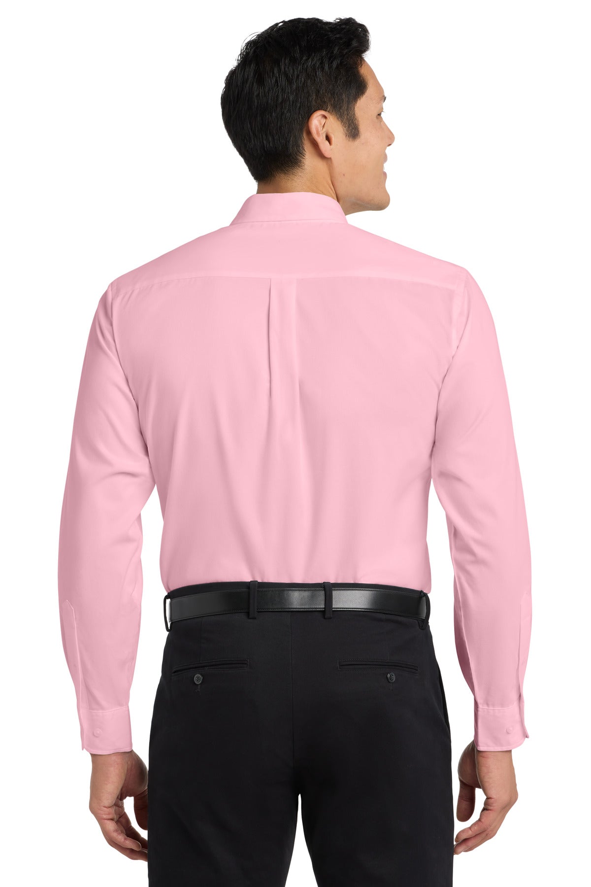 Port Authority Long Sleeve Easy Care Shirt - Light Pink