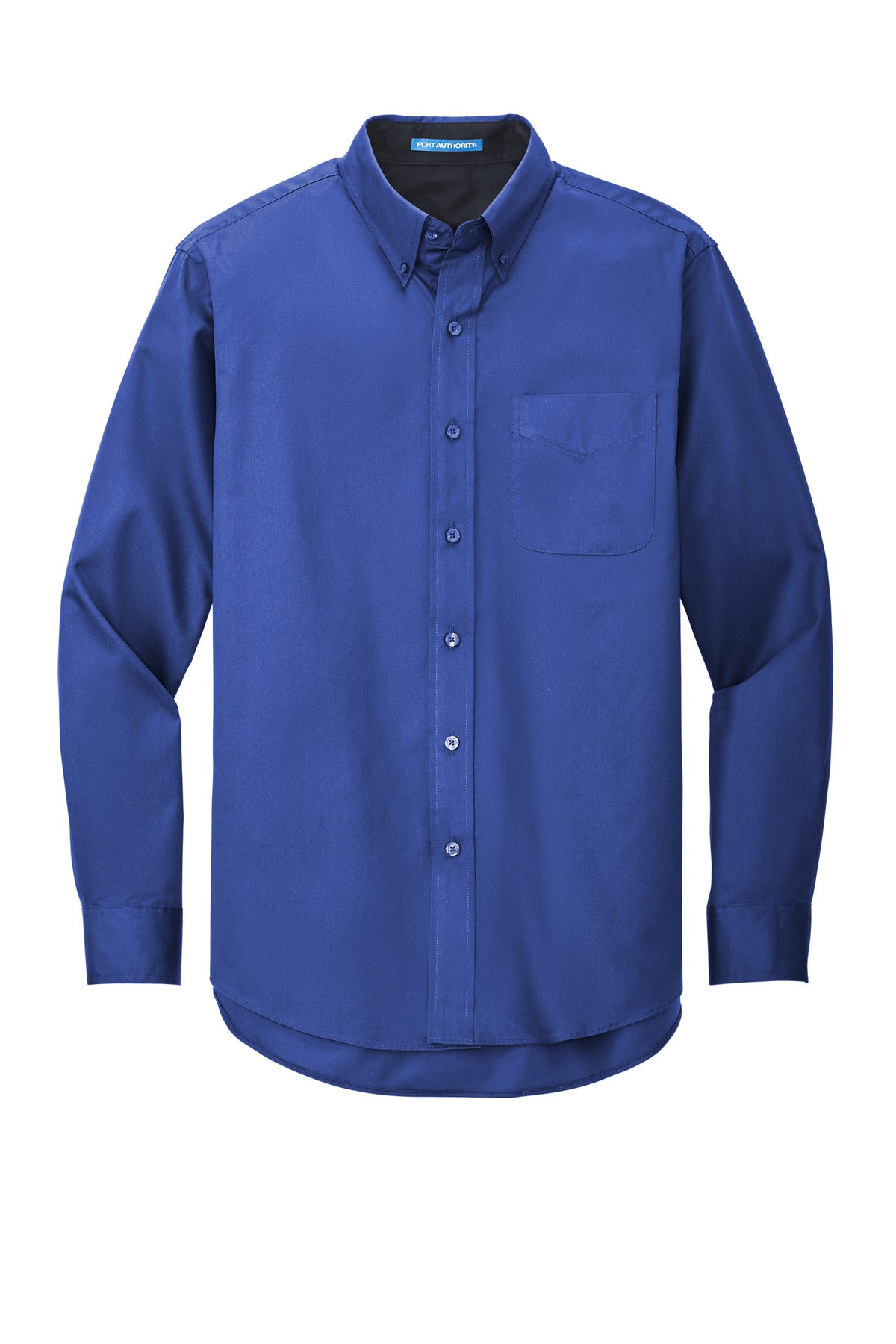 Port Authority Long Sleeve Easy Care Shirt - Royal/ Classic Navy