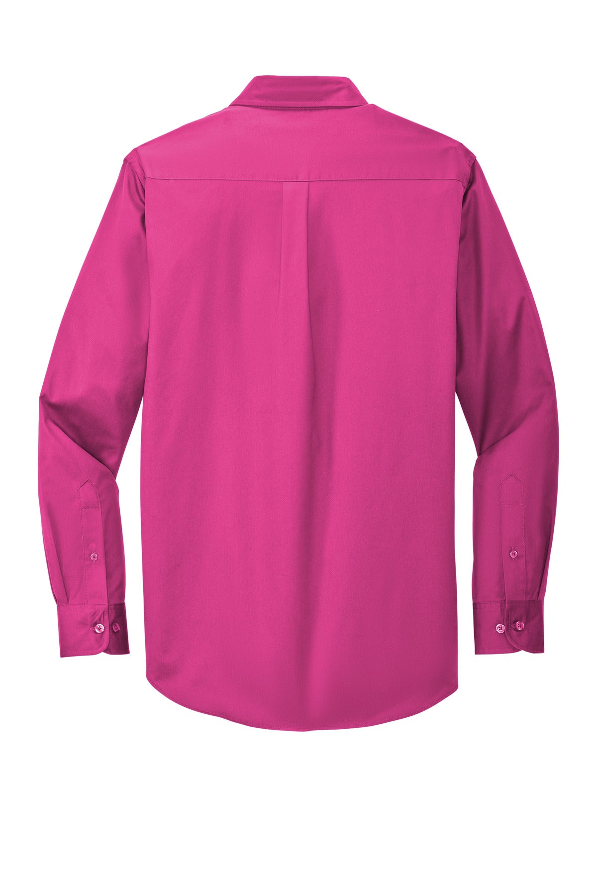 Port Authority Long Sleeve Easy Care Shirt - Tropical Pink