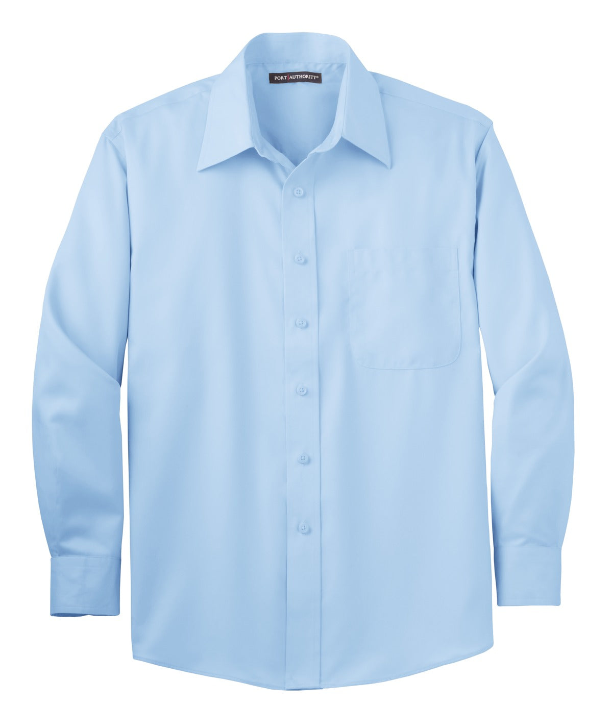 Port Authority Tall Non-Iron Twill Shirt - Sky Blue