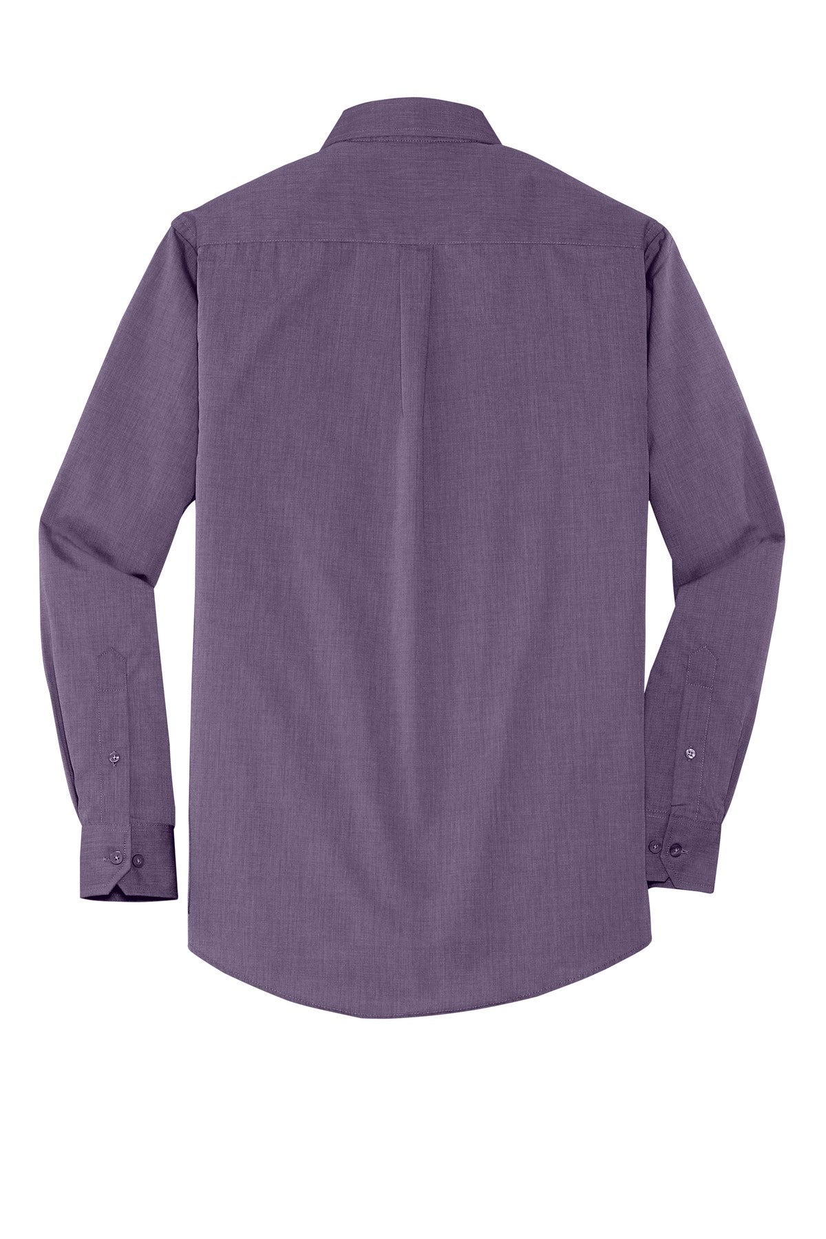 Port Authority Crosshatch Easy Care Shirt - Grape Harvest
