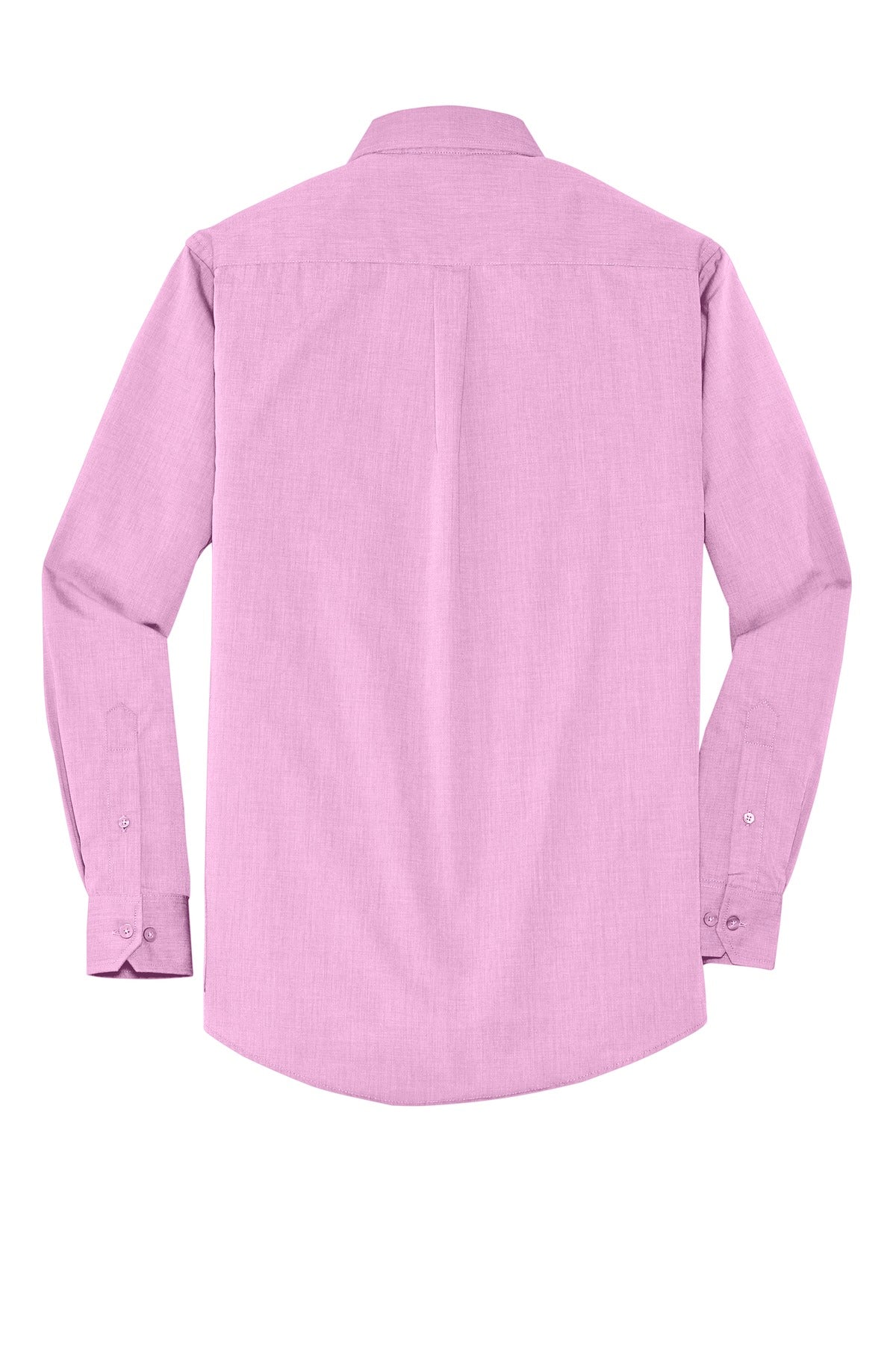 Port Authority Crosshatch Easy Care Shirt - Pink Orchid