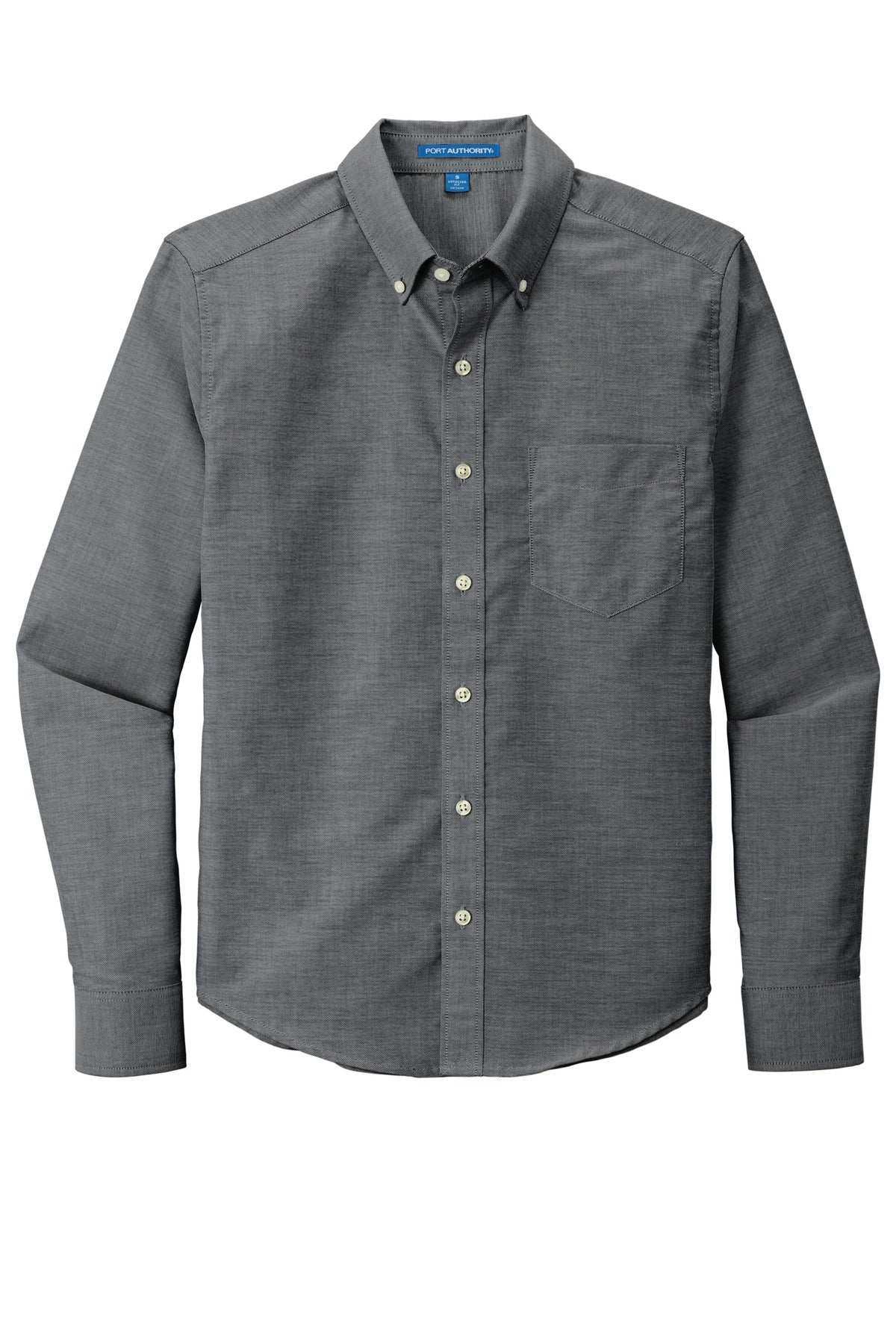 Port Authority   Untucked Fit SuperPro  Oxford - Black