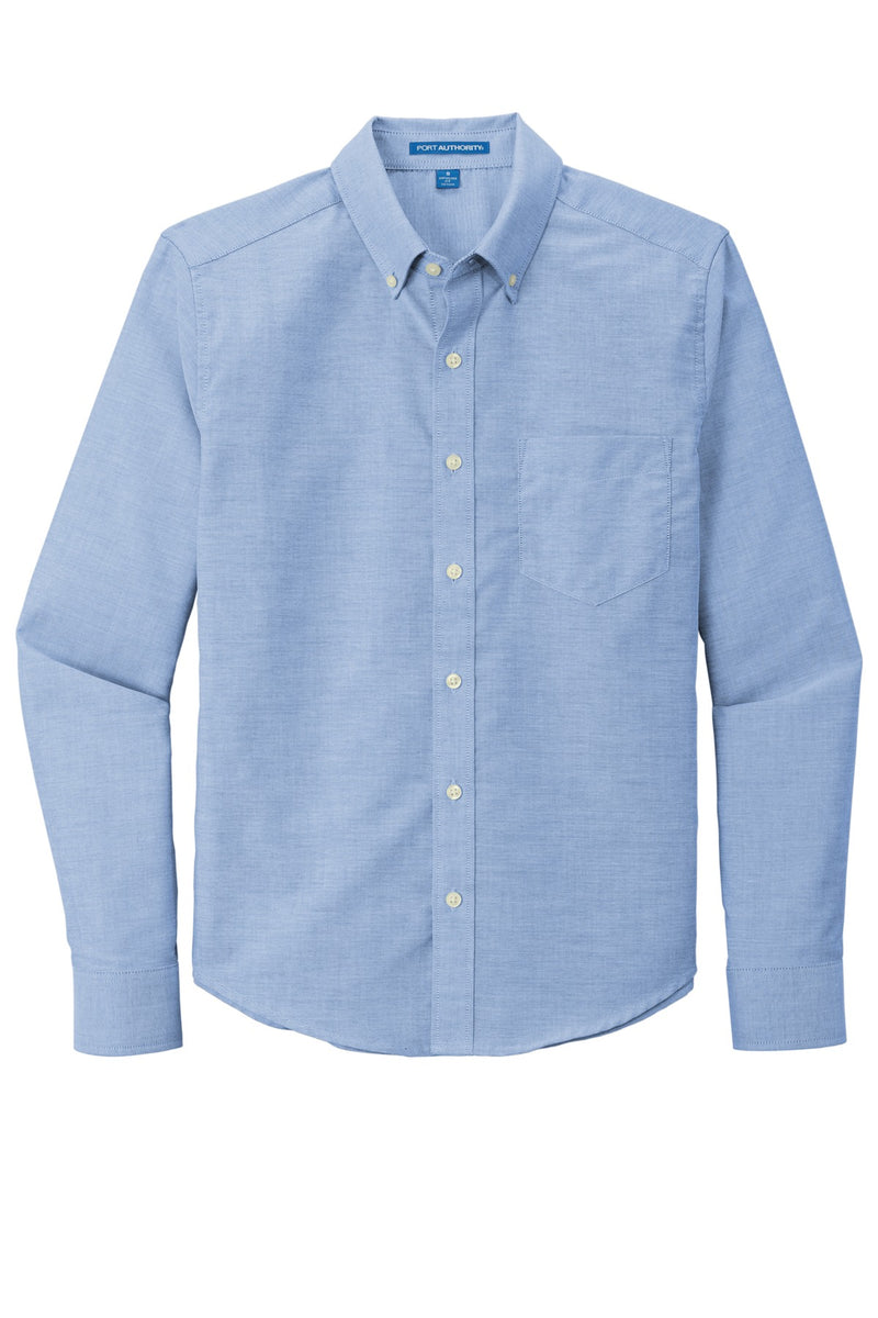 Port Authority   Untucked Fit SuperPro  Oxford - Oxford Blue