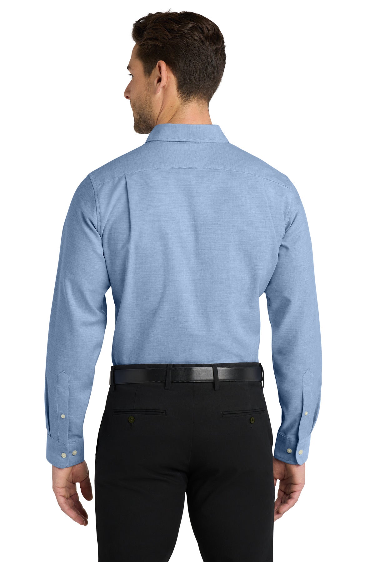 Port Authority   Untucked Fit SuperPro  Oxford - Oxford Blue