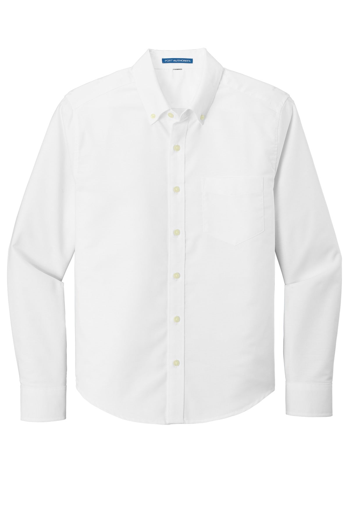 Port Authority   Untucked Fit SuperPro  Oxford - White