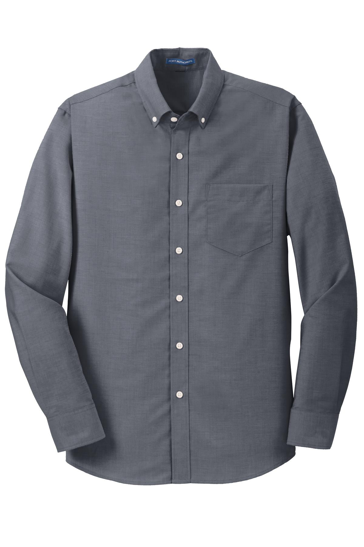 Port Authority SuperPro Oxford Shirt - Black