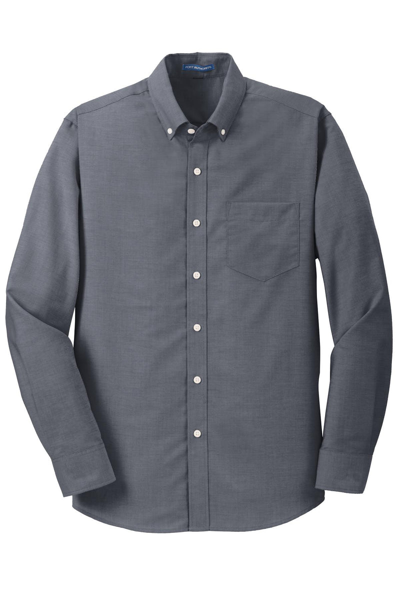 Port Authority SuperPro Oxford Shirt - Black