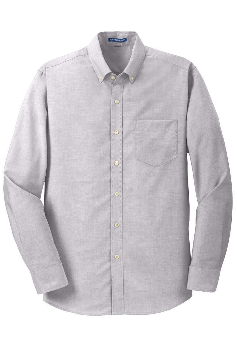 Port Authority SuperPro Oxford Shirt - Gusty Grey