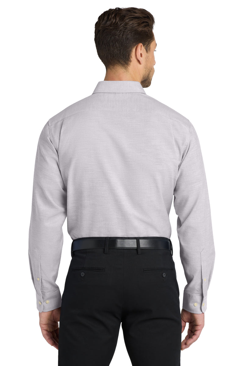 Port Authority SuperPro Oxford Shirt - Gusty Grey