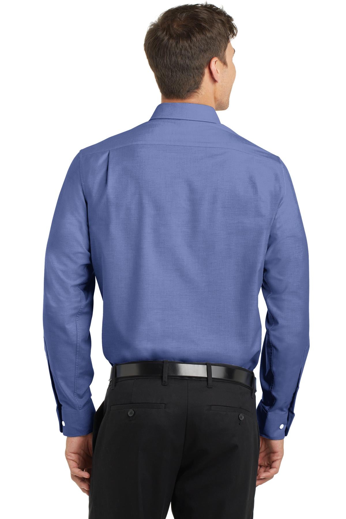 Port Authority SuperPro Oxford Shirt - Navy