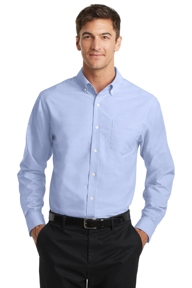 Port Authority SuperPro Oxford Shirt - Oxford Blue