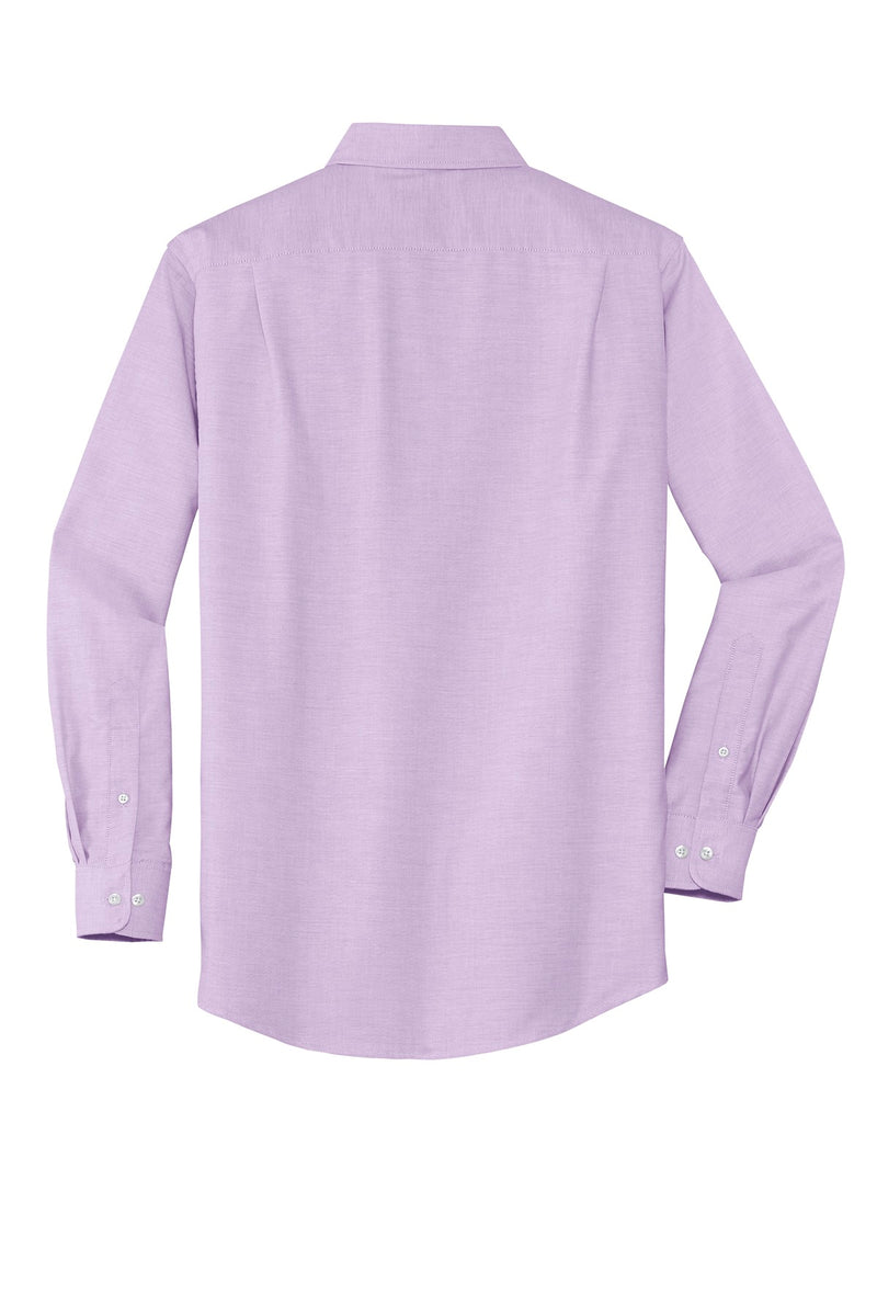 Port Authority SuperPro Oxford Shirt - Soft Purple
