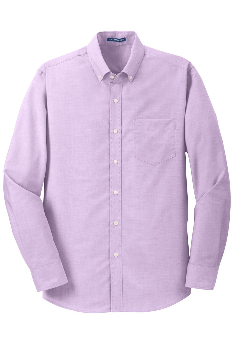 Port Authority SuperPro Oxford Shirt - Soft Purple