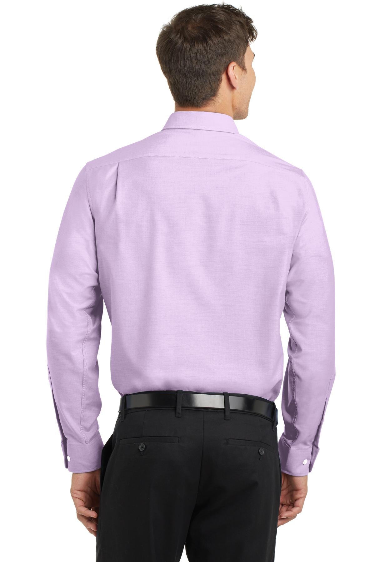 Port Authority SuperPro Oxford Shirt - Soft Purple