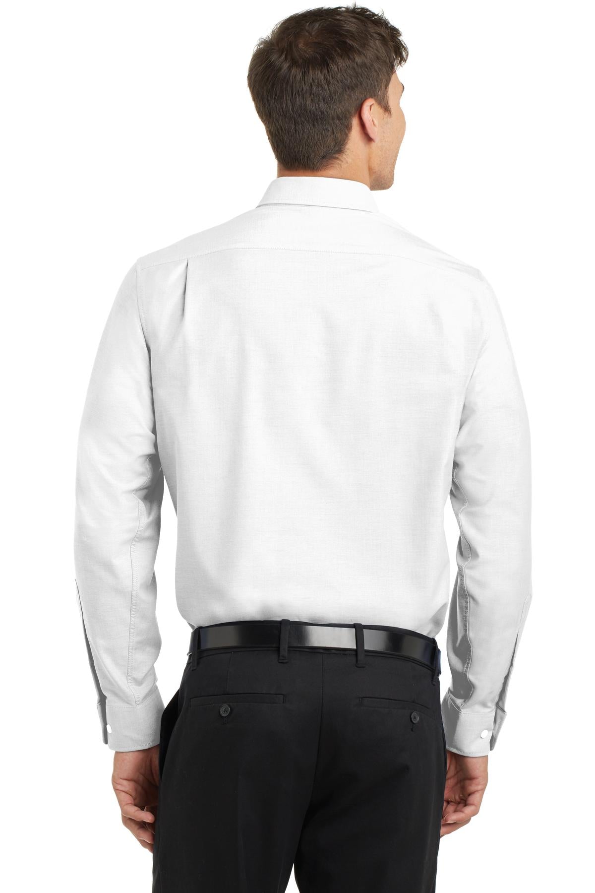 Port Authority SuperPro Oxford Shirt - White