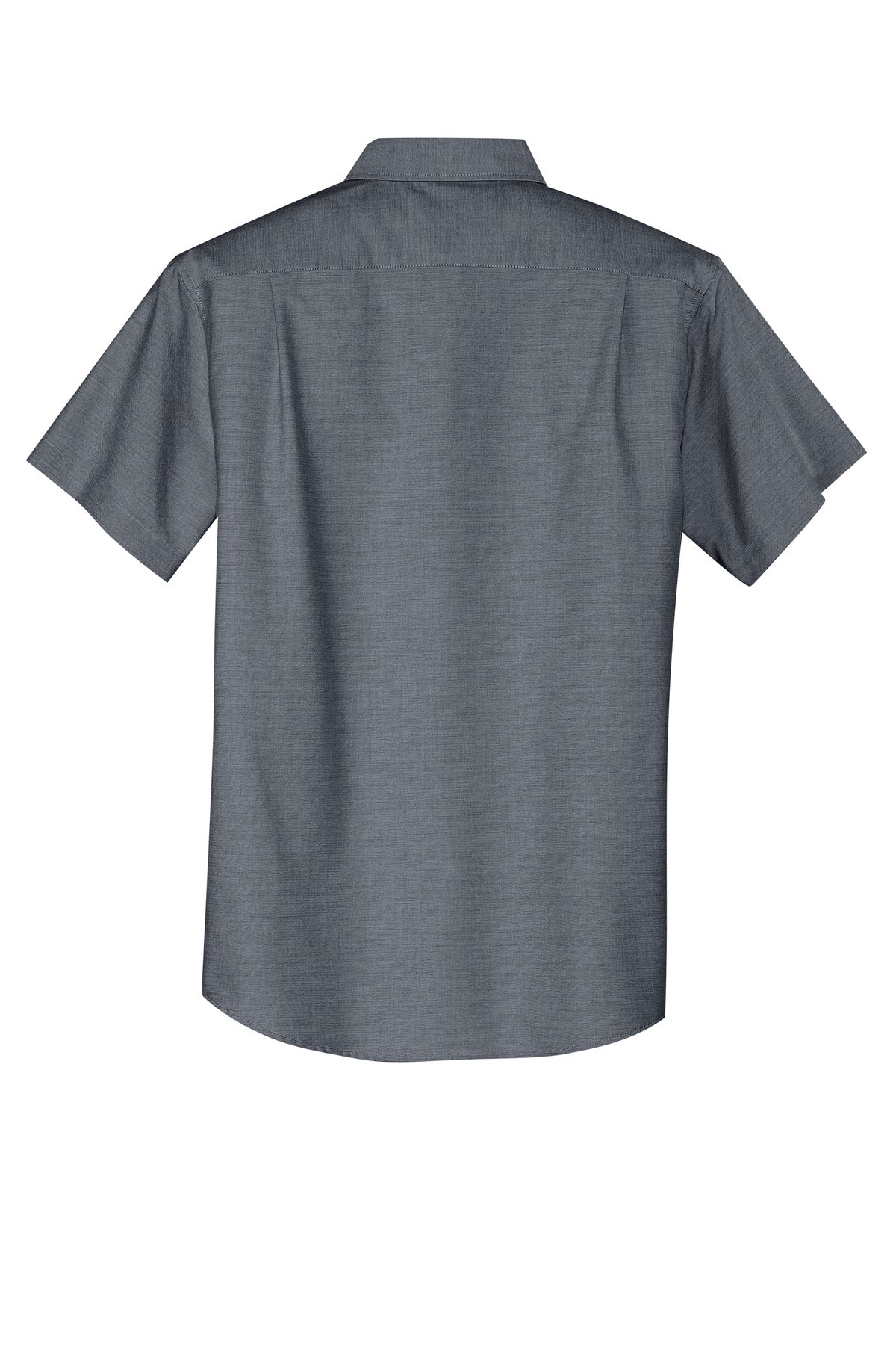Port Authority Short Sleeve SuperPro Oxford Shirt - Black