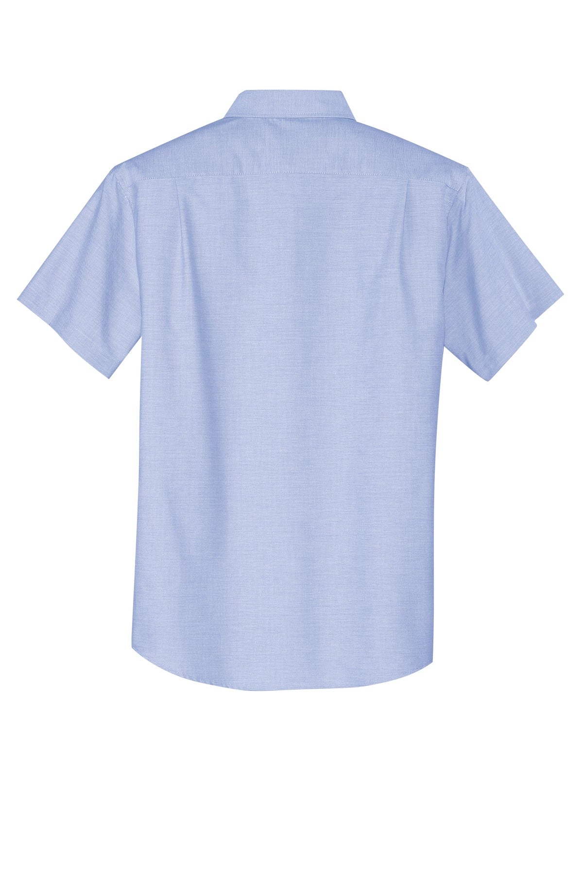 Port Authority Short Sleeve SuperPro Oxford Shirt - Oxford Blue