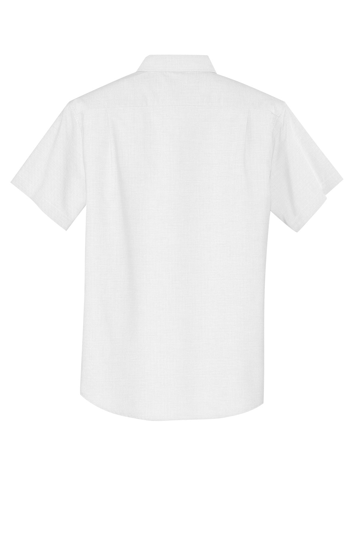 Port Authority Short Sleeve SuperPro Oxford Shirt - White