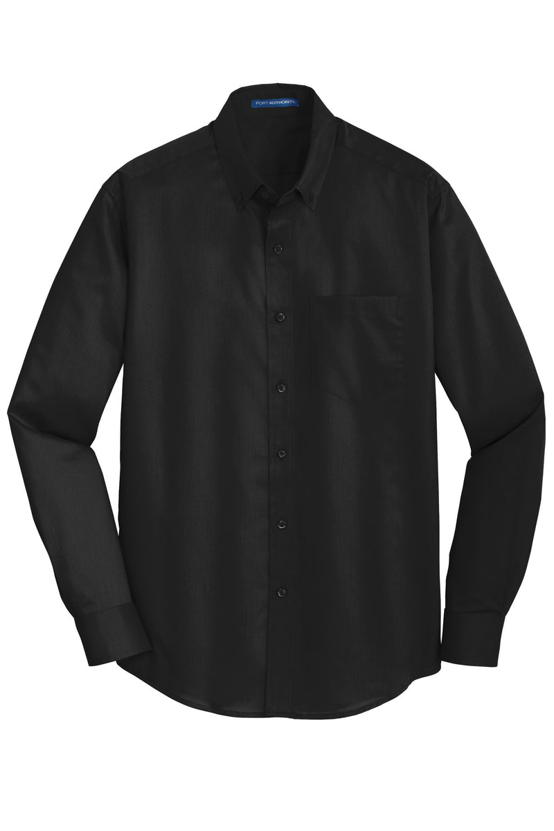 Port Authority SuperPro Twill Shirt - Black
