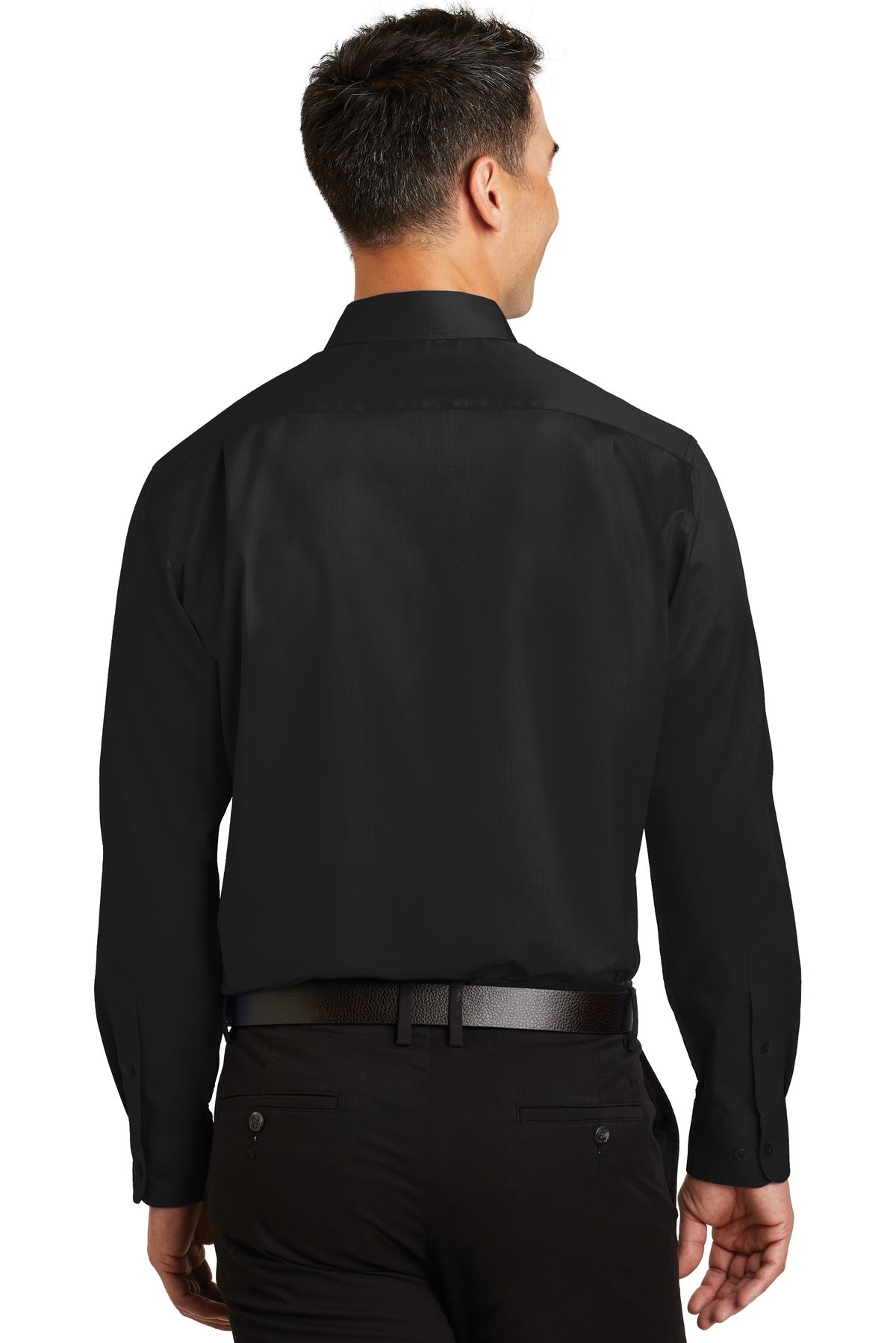 Port Authority SuperPro Twill Shirt - Black