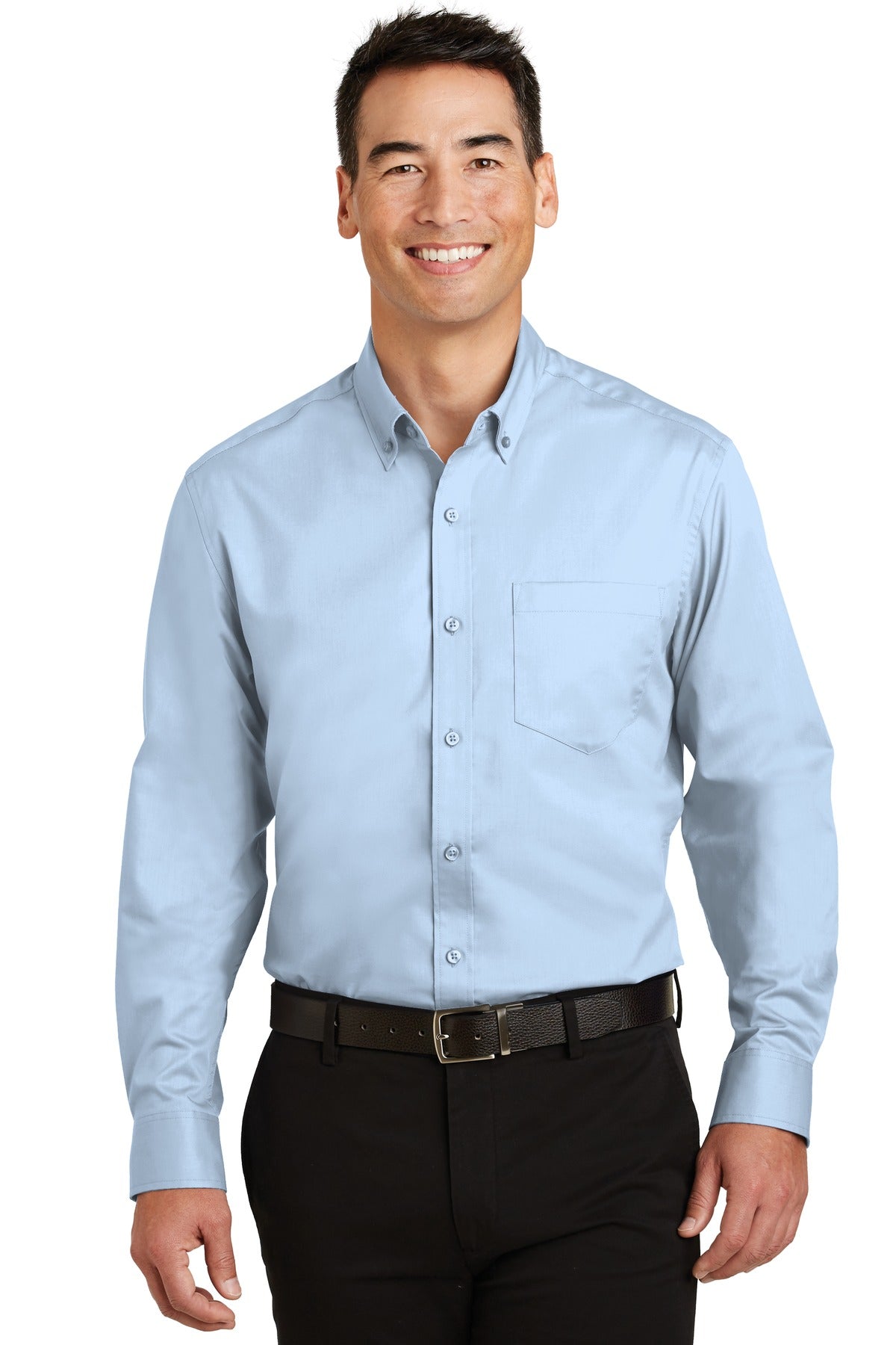 Port Authority SuperPro Twill Shirt - Cloud Blue