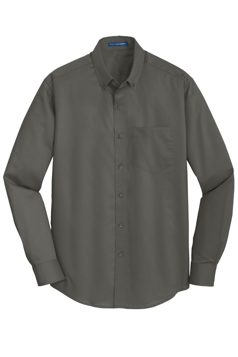 Port Authority SuperPro Twill Shirt - Sterling Grey