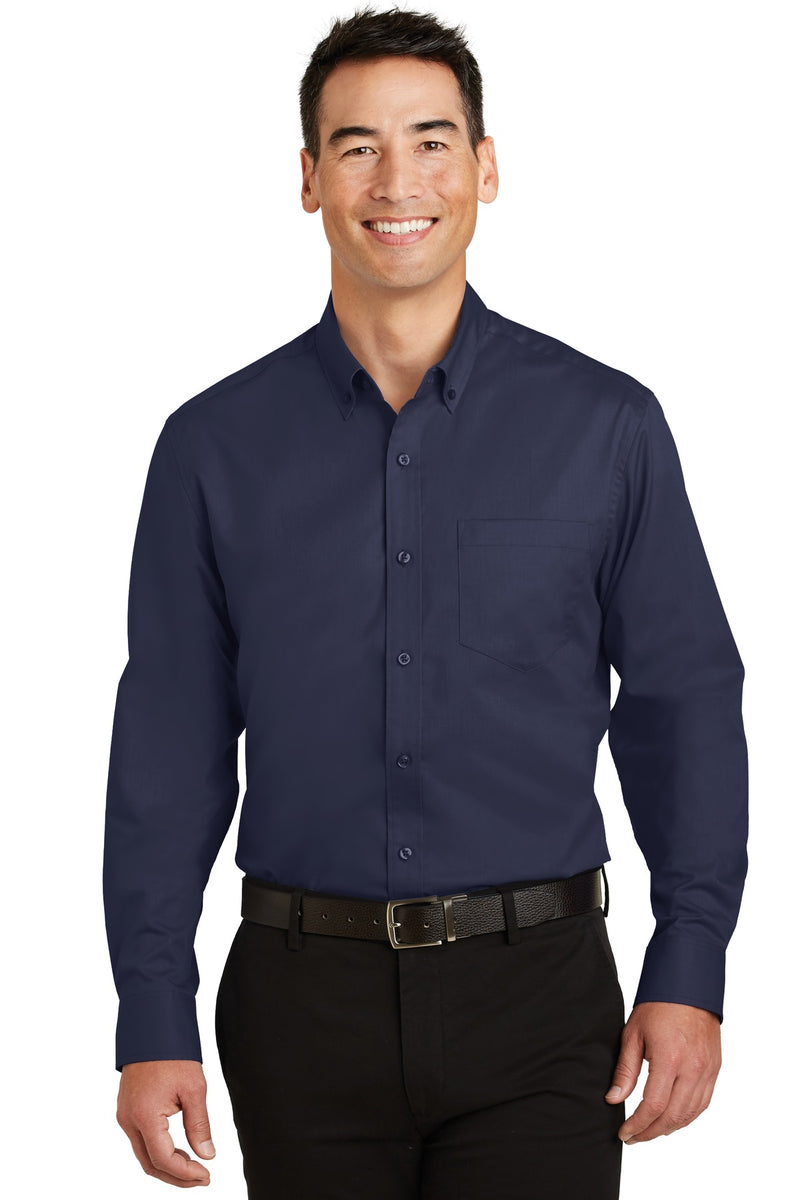 Port Authority SuperPro Twill Shirt - True Navy