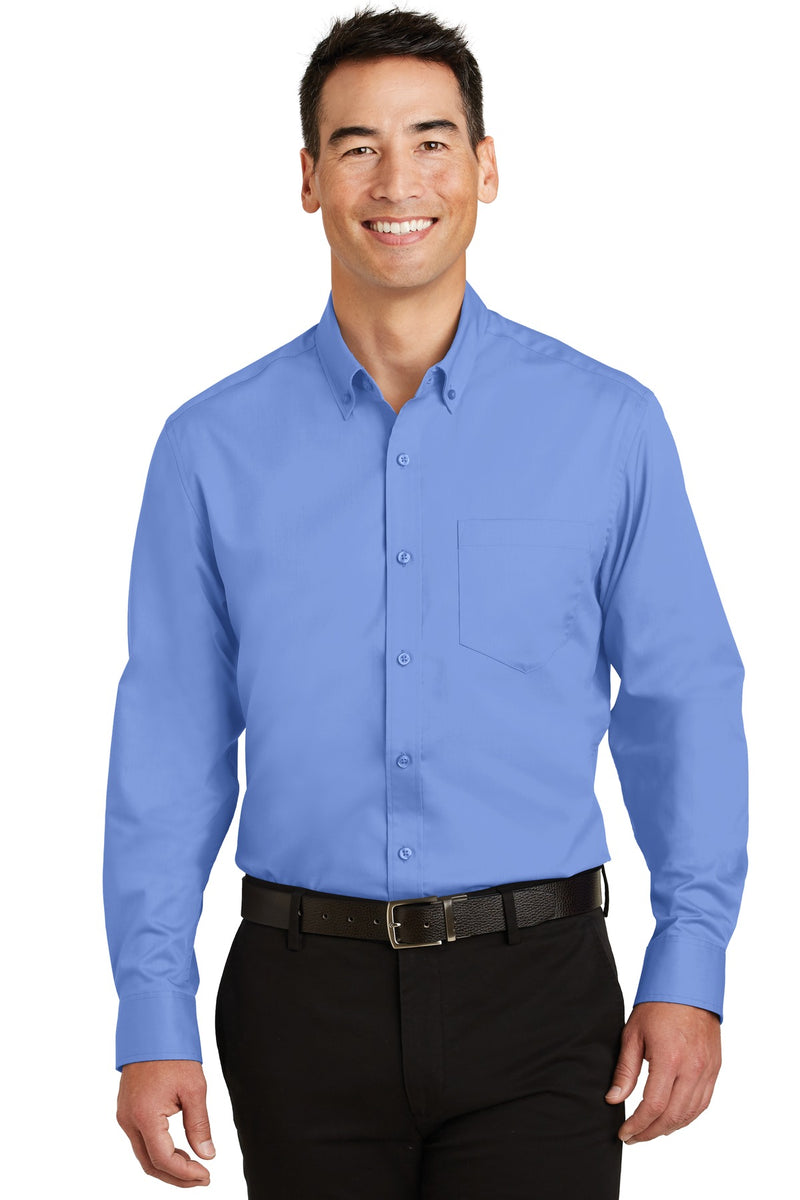 Port Authority SuperPro Twill Shirt - Ultramarine Blue