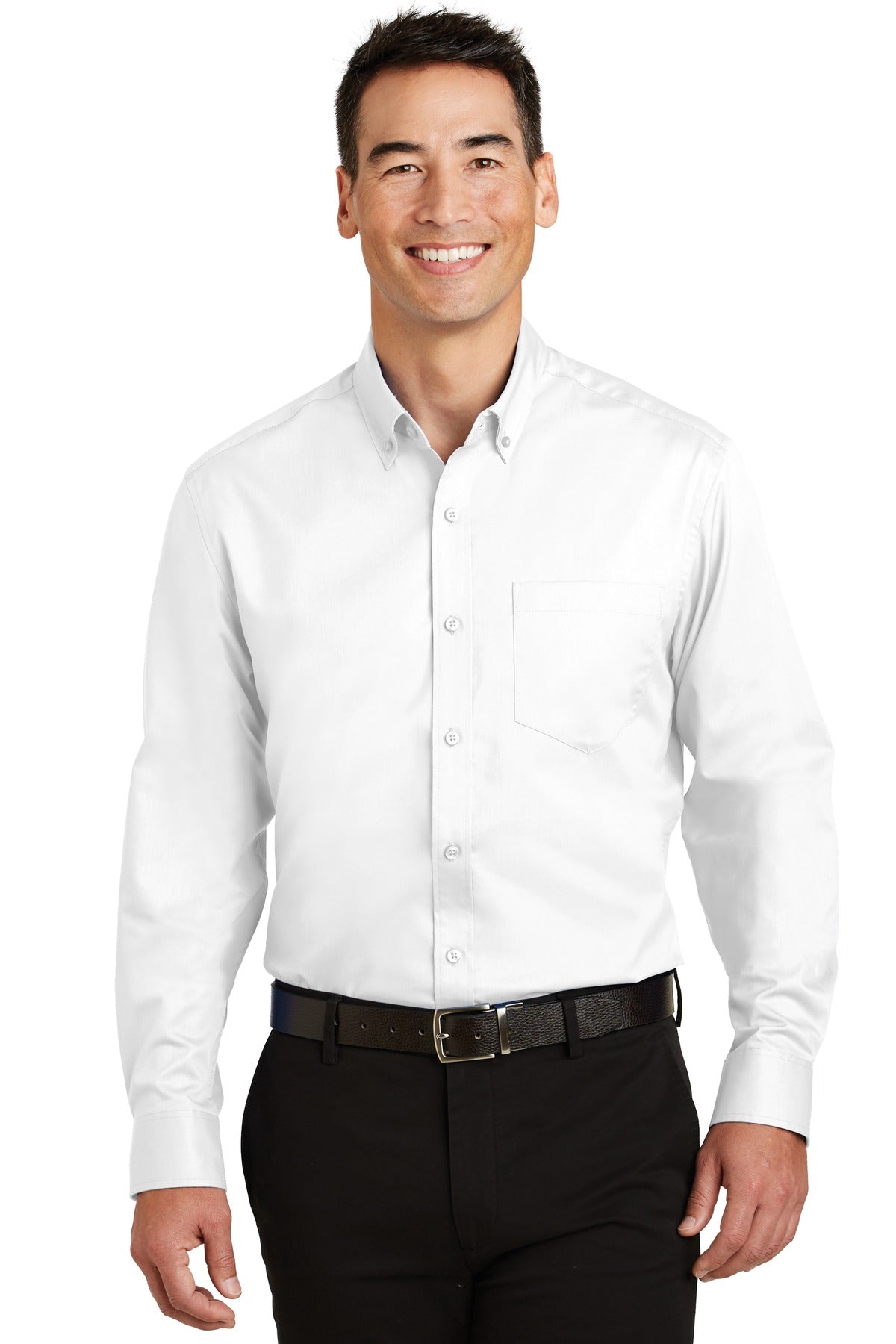Port Authority SuperPro Twill Shirt - White