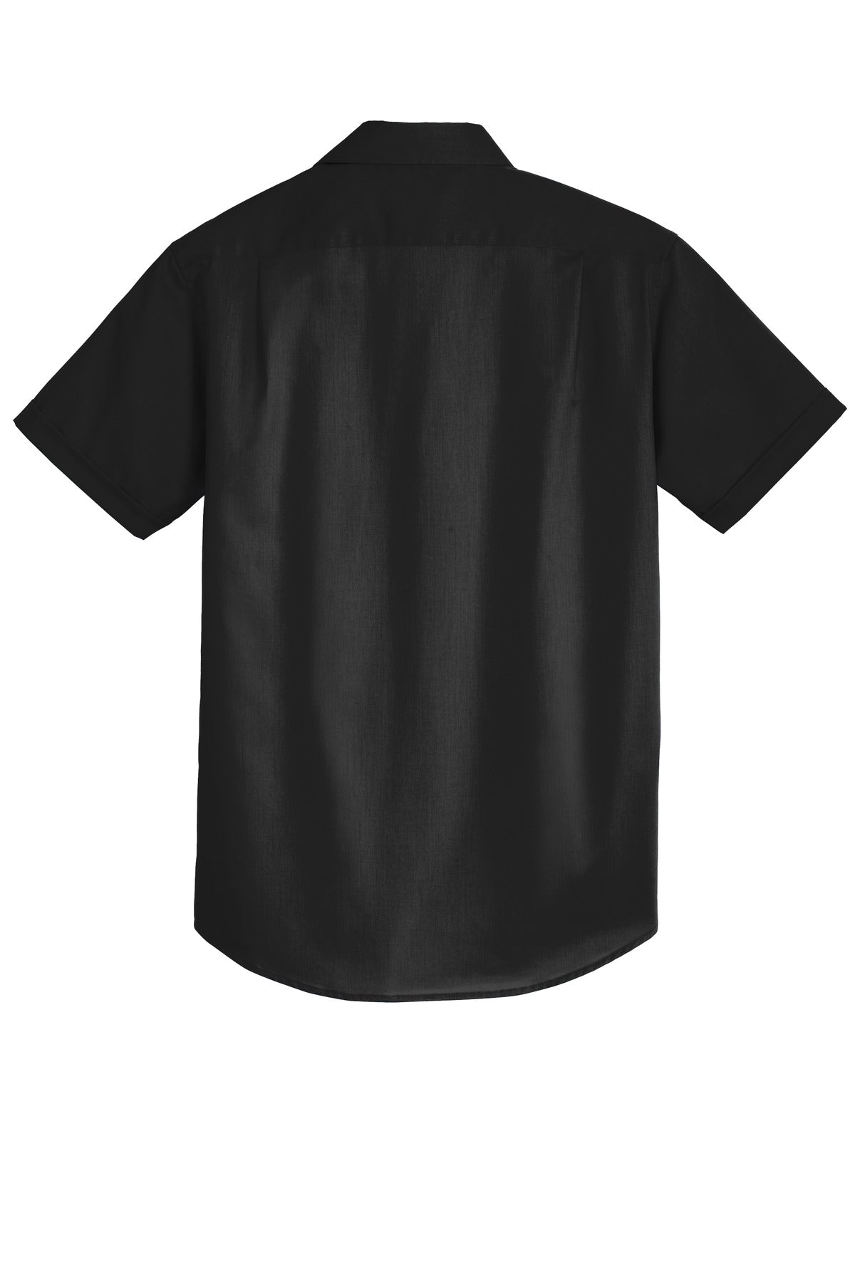 Port Authority Short Sleeve SuperPro Twill Shirt - Black