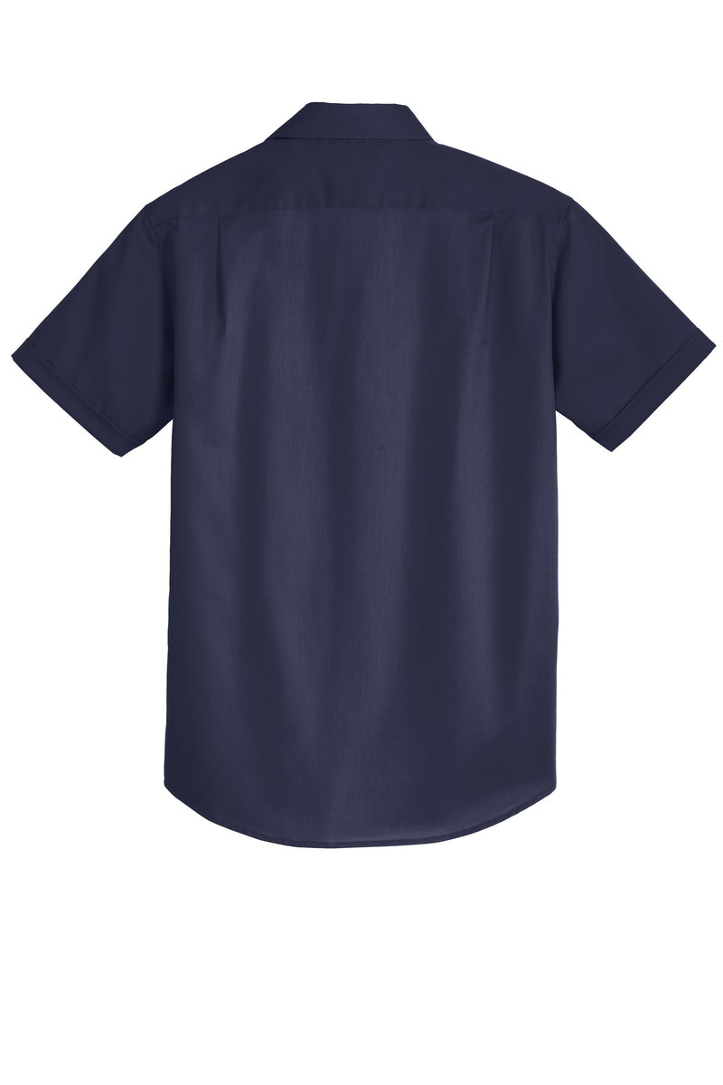 Port Authority Short Sleeve SuperPro Twill Shirt - True Navy