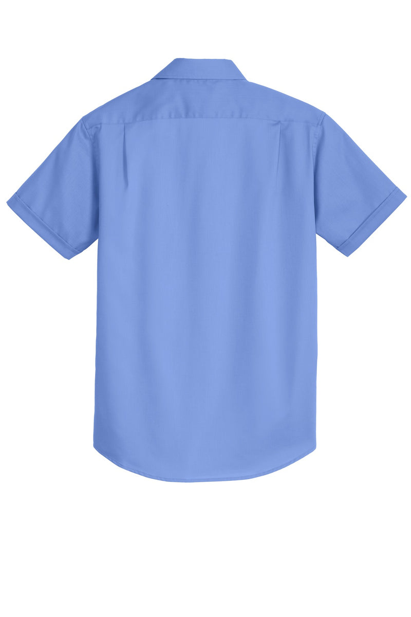 Port Authority Short Sleeve SuperPro Twill Shirt - Ultramarine Blue