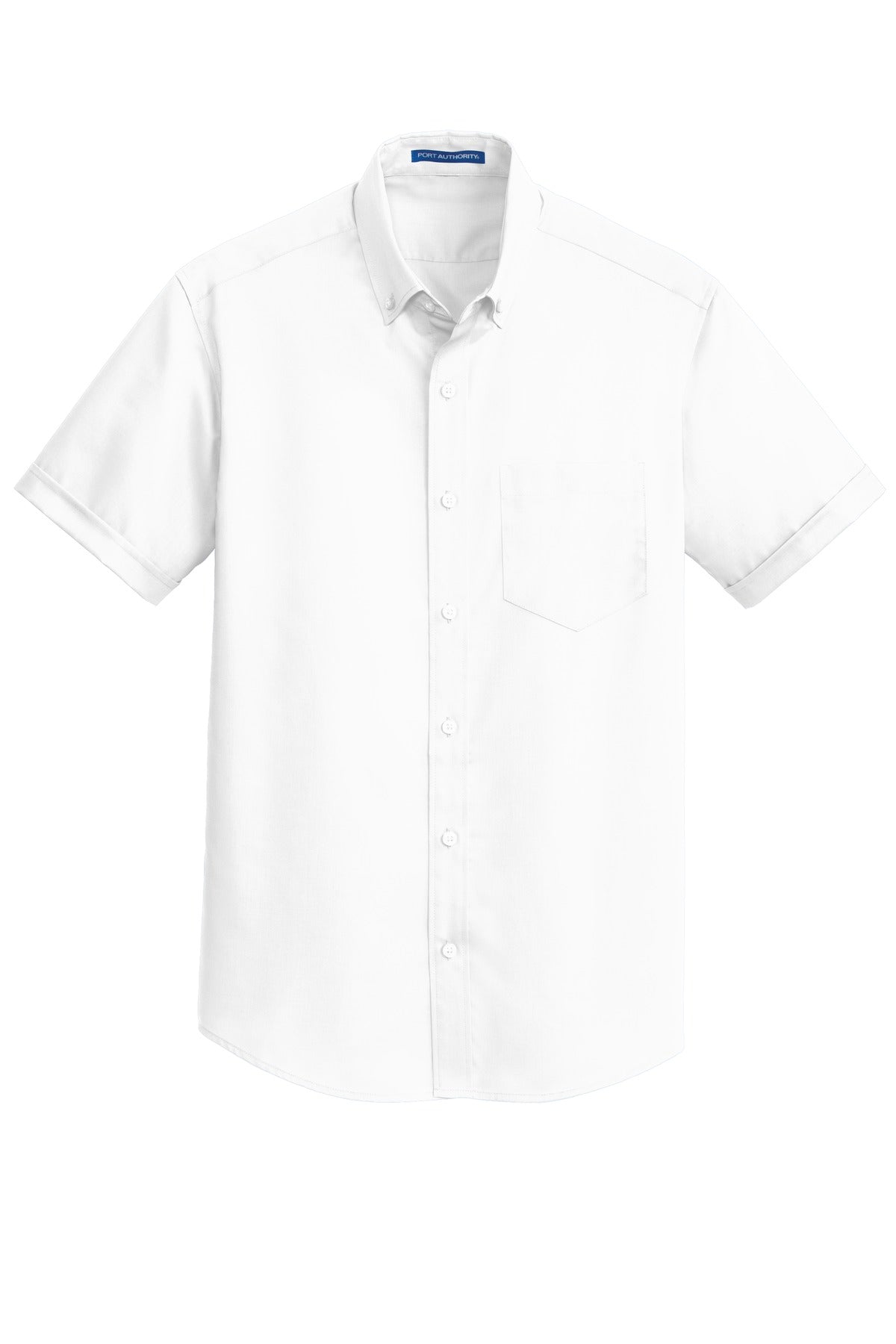 Port Authority Short Sleeve SuperPro Twill Shirt - White