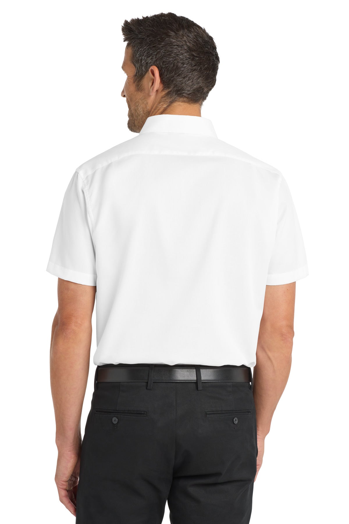 Port Authority Short Sleeve SuperPro Twill Shirt - White