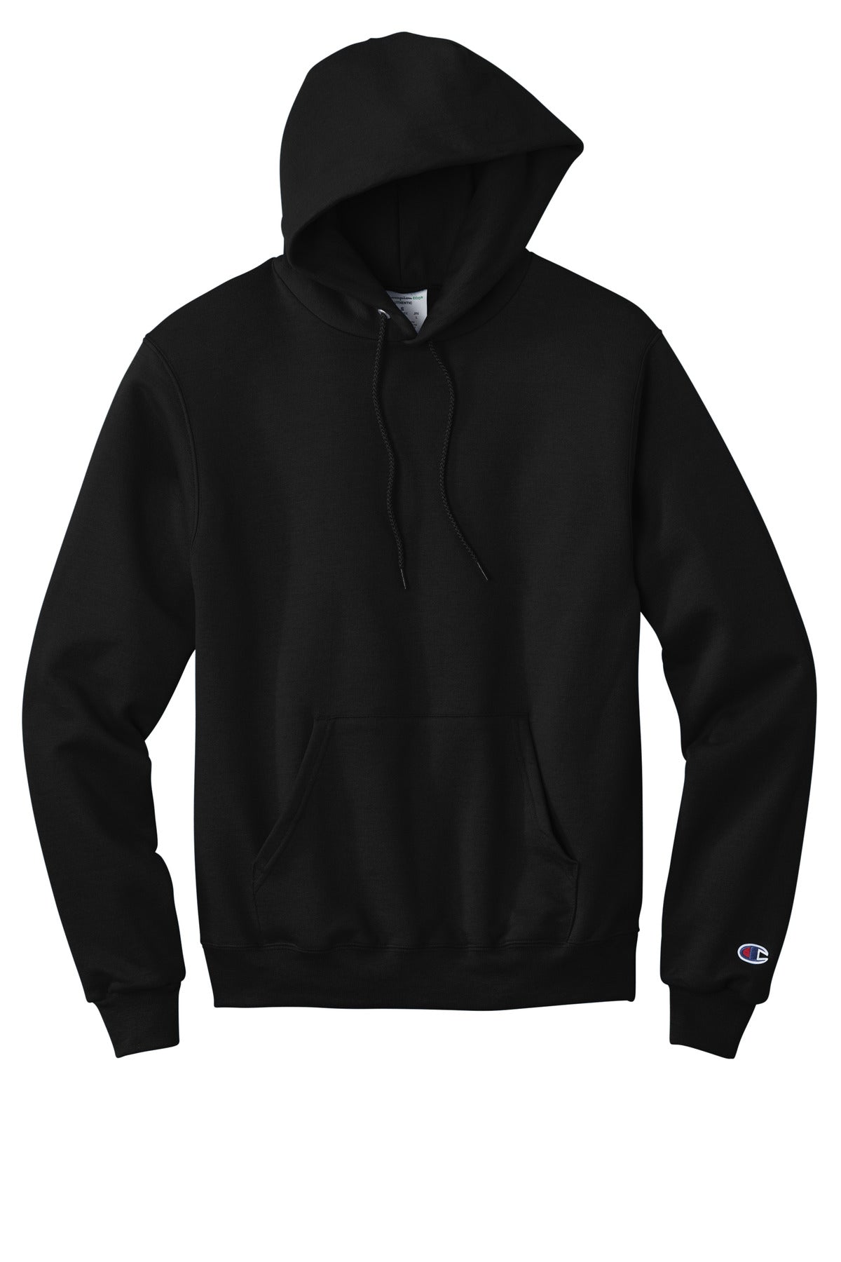 Champion  Powerblend Pullover Hoodie - Black