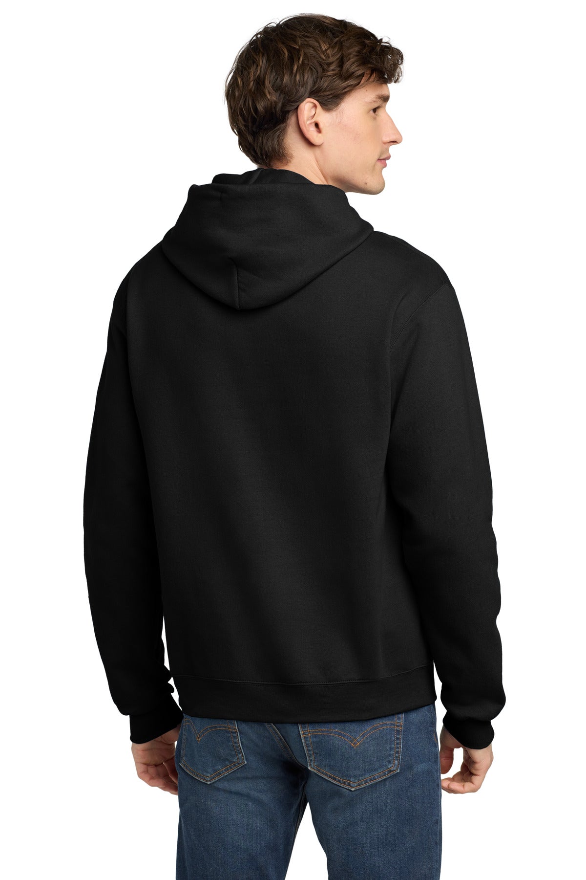 Champion  Powerblend Pullover Hoodie - Black
