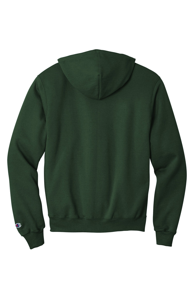 Champion  Powerblend Pullover Hoodie - Dark Green