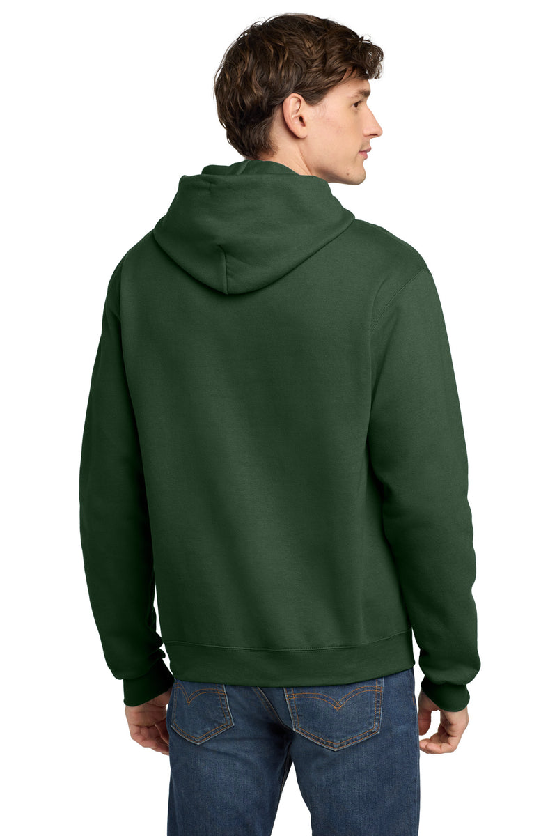 Champion  Powerblend Pullover Hoodie - Dark Green