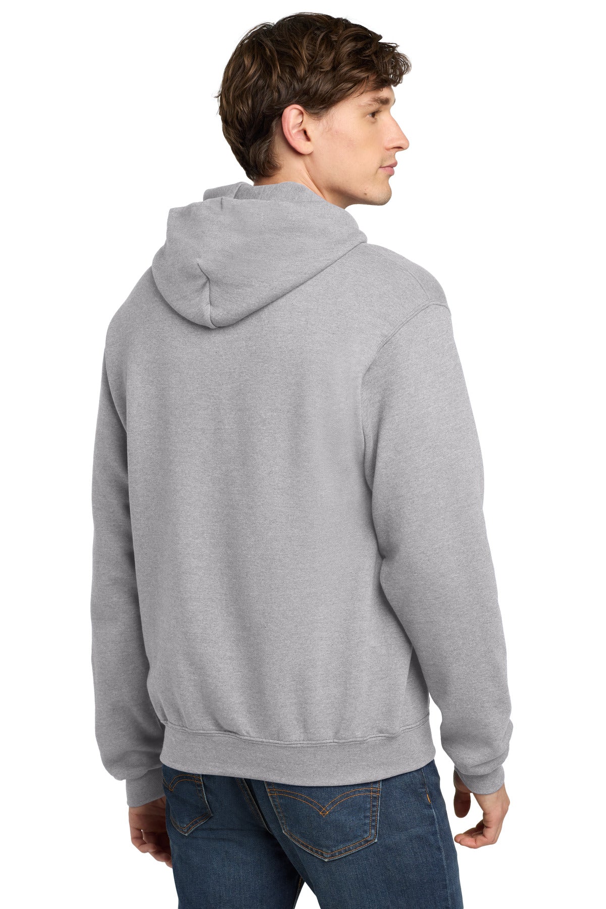 Champion  Powerblend Pullover Hoodie - Light Steel