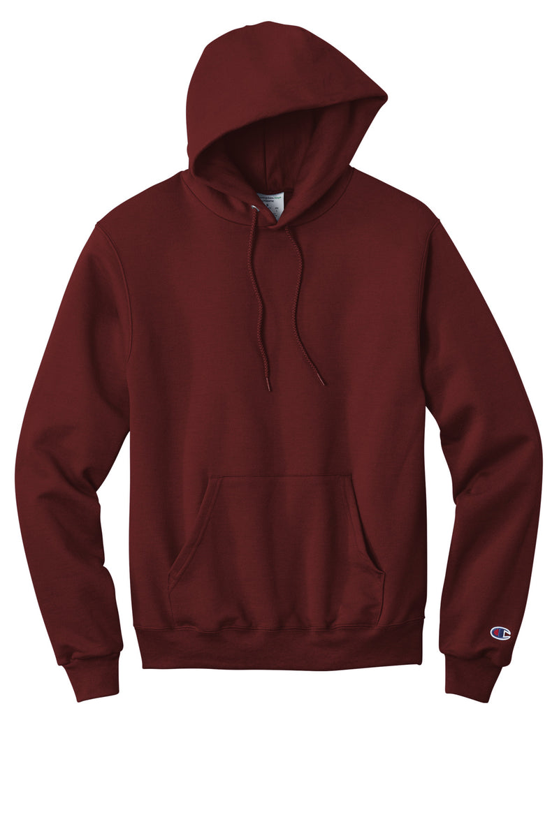 Champion  Powerblend Pullover Hoodie - Maroon