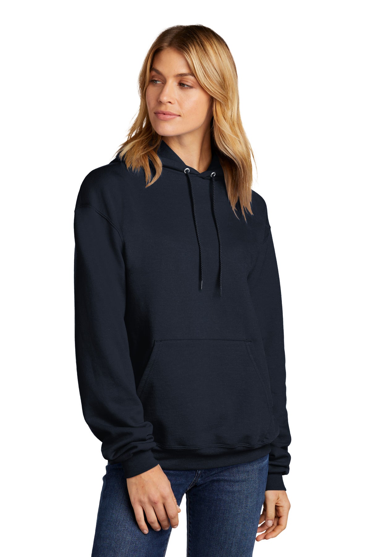 Champion  Powerblend Pullover Hoodie - Navy