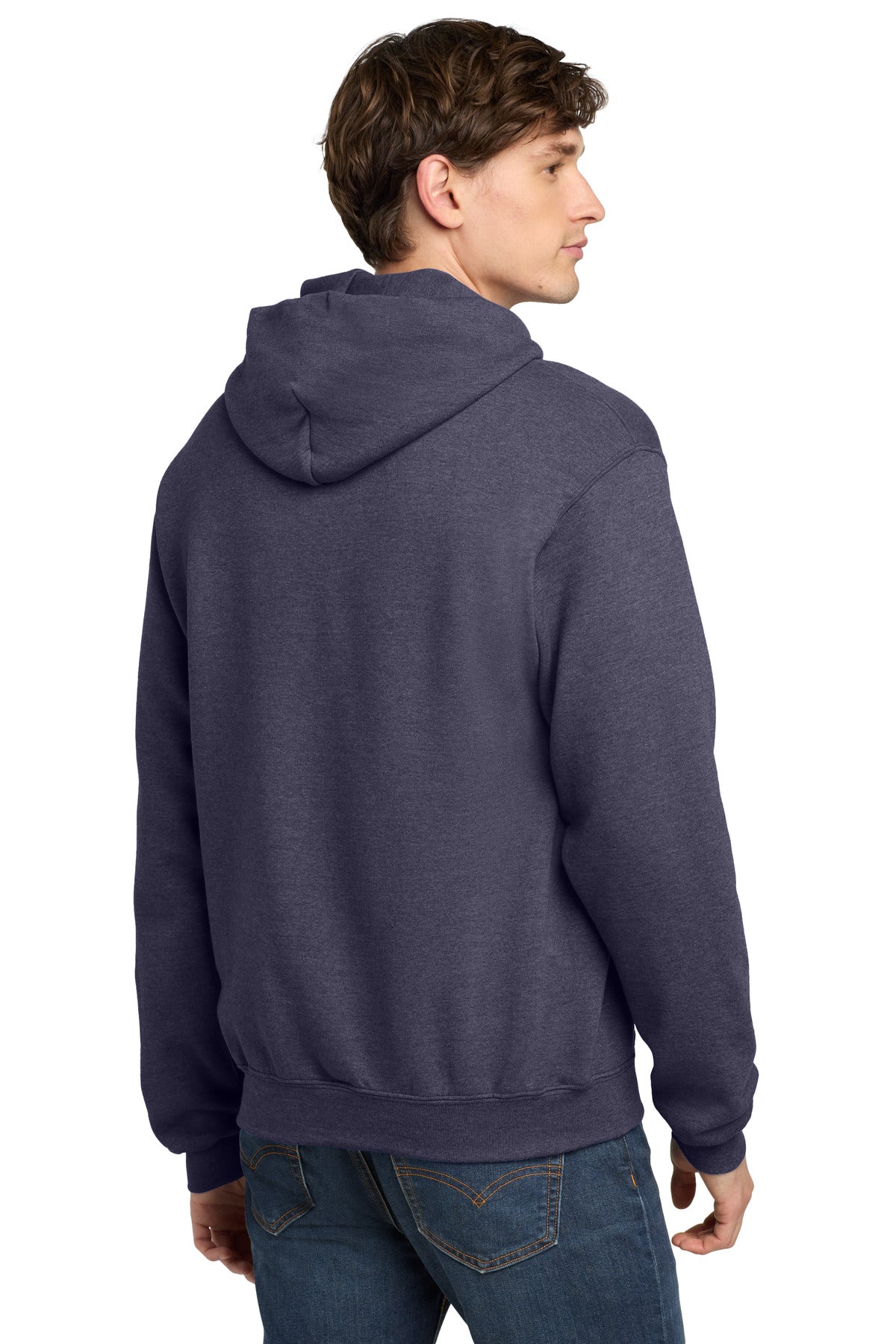 Champion  Powerblend Pullover Hoodie - Navy Heather